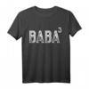 Baba hoch drei | Lustiges türkisches Papa T-Shirt für den dritten Nachwuchs - Perfektes Vaterschaftsgeschenk