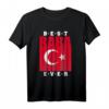 Herren Baba Vatertag Babalar Günü Geschenk - Türkisches T-Shirt mit Flagge für stolze türkische Väter