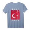 Herren Baba Vatertag Babalar Günü Geschenk - Türkisches T-Shirt mit Flagge für stolze türkische Väter