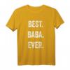 Bestes Baba Ever T-Shirt – Herzergreifendes Geschenk für Papa, Opa & Großvater zum Vatertag, Geburtstag & Schwangerschaftsankündigung