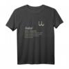 Baba Arabischer Vater T-Shirt - Lustiges Geschenk für arabische Papas zu Vatertag, Weihnachten, Ramadan & Geburtstag