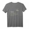 Baba Arabischer Vater T-Shirt - Lustiges Geschenk für arabische Papas zu Vatertag, Weihnachten, Ramadan & Geburtstag