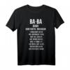 Baba Definition Türkischer Vater Papa Türkei Retro Geschenk T-Shirt – Perfekt für Bayram & Geburtstage