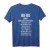 Baba Definition Türkischer Vater Papa Türkei Retro Geschenk T-Shirt – Perfekt für Bayram & Geburtstage