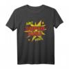 Super Baba T-Shirt mit Super Power Halloween Disguise – Lustiges Retro Geschenk für Großväter, Papa & Freunde