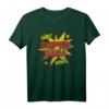 Super Baba T-Shirt mit Super Power Halloween Disguise – Lustiges Retro Geschenk für Großväter, Papa & Freunde