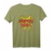 Super Baba T-Shirt mit Super Power Halloween Disguise – Lustiges Retro Geschenk für Großväter, Papa & Freunde