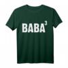 Baba hoch drei - Lustiges türkisches Papa T-Shirt für den dritten Nachwuchs, ideales Geschenk für werdende Väter
