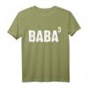 Baba hoch drei - Lustiges türkisches Papa T-Shirt für den dritten Nachwuchs, ideales Geschenk für werdende Väter