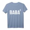 Baba hoch drei - Lustiges türkisches Papa T-Shirt für den dritten Nachwuchs, ideales Geschenk für werdende Väter