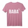 Baba hoch drei - Lustiges türkisches Papa T-Shirt für den dritten Nachwuchs, ideales Geschenk für werdende Väter
