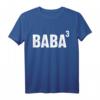 Baba hoch drei - Lustiges türkisches Papa T-Shirt für den dritten Nachwuchs, ideales Geschenk für werdende Väter
