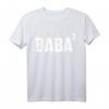 Baba hoch drei - Lustiges türkisches Papa T-Shirt für den dritten Nachwuchs, ideales Geschenk für werdende Väter