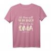 Damen Ich Muss Nicht Nein Sagen Ich Bin Die Oma T-Shirt – Lustiges Geschenk für die beste Oma zum Geburtstag, Muttertag oder Weihnachten