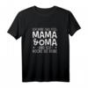 Lustiges Oma T-Shirt – 'Ich habe zwei Titel Mama und Oma und ich rocke sie beide' Geschenkidee für Muttertag, Geburtstag & Weihnachten