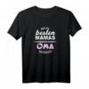 Damen Oma T-Shirt - Befördert zur Oma Geschenk für werdende Großmutter, Babyparty & Schwangerschaftsverkündung