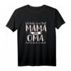 Lustiges Oma T-Shirt Geschenkidee - Ich habe zwei Titel Mama und Oma, und ich rocke sie beide, perfekt für Muttertag, Geburtstag & Weihnachten