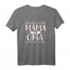 Lustiges Oma T-Shirt Geschenkidee - Ich habe zwei Titel Mama und Oma, und ich rocke sie beide, perfekt für Muttertag, Geburtstag & Weihnachten