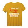 Lustiges HapDog T-Shirt für Frauen - Witziges Familien-Spruch-Shirt für Mama, Oma & Trend-Mode