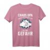 Chaos OPA - Kinderbetreuung auf eigene Gefahr T-Shirt für den verrückten Opa - Perfektes Geschenk für den besten Opa der Welt