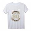 80. Geburtstag T-Shirt mit lustigem Spruch – Originelles Partyoutfit & Geschenk für Oma, Opa, Vater & Onkel zum runden Geburtstag
