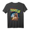 Back To the Future Three Movie Poster T-Shirt - Offiziell Lizenzierte Retro Kleidung für Sci-Fi Fans