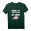 Lustiges Schwangerschafts-T-Shirt 'Bin Bald Da Dann Ist Schluß Mit Lustig' – Perfektes Geschenk für werdende Mamas mit Babybauch