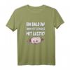 Lustiges Schwangerschafts-T-Shirt 'Bin Bald Da Dann Ist Schluß Mit Lustig' – Perfektes Geschenk für werdende Mamas mit Babybauch