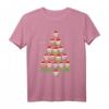 Weihnachtseule T-Shirt für Damen und Herren – Festliches Eulen Shirt mit Weihnachtsbaum als Geschenkidee zu Weihnachten