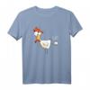 Huhn legt Ei T-Shirt - Lustiges Geflügel Funshirt für Kinder, Damen und Herren als Geschenk zum Geburtstag oder Weihnachten
