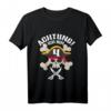 Kinder Pirat T-Shirt für 4 Jahre - Achtung Ich bin 4 Geburtstagsshirt für Jungen, Piraten Motto Party & Kindergeburtstag