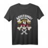 Kinder Pirat T-Shirt für 4 Jahre - Achtung Ich bin 4 Geburtstagsshirt für Jungen, Piraten Motto Party & Kindergeburtstag
