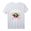 Kinder Pirat T-Shirt für 4 Jahre - Achtung Ich bin 4 Geburtstagsshirt für Jungen, Piraten Motto Party & Kindergeburtstag