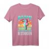 Kinder Bääm Seepferdchen Bestanden Schwimmabzeichen Urkunde T-Shirt – Motivationsgeschenk für Schwimmbabys & Schwimmunterricht