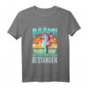 Kinder Bääm Seepferdchen Bestanden Schwimmabzeichen Urkunde T-Shirt – Motivationsgeschenk für Schwimmbabys & Schwimmunterricht