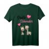 Kinder Große Schwester 2024 Giraffen Mädchen T-Shirt – Geschenk für Schwangerschaftsverkündung, Babyparty & Baby-Shower
