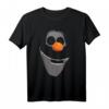 HapDog Eiskönigin Olaf Großes Gesicht Porträt T-Shirt - Offiziell lizenziertes Frozen Fan-Shirt für Geburtstag und Party