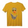 HapDog Eiskönigin Olaf Großes Gesicht Porträt T-Shirt - Offiziell lizenziertes Frozen Fan-Shirt für Geburtstag und Party