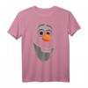 HapDog Eiskönigin Olaf Großes Gesicht Porträt T-Shirt - Offiziell lizenziertes Frozen Fan-Shirt für Geburtstag und Party