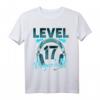 Level 17 Jahre Geburtstag Gamer T-Shirt für Jungen & Mädchen - Cooles Geschenk für Lan Parties & Geburtstage mit Headset-Motiv
