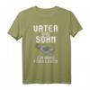 Vater & Sohn Ein Bund Für's Leben Partnerlook T-Shirt – Perfektes Vatertag Geschenk für Papa und Sohn