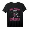 Coole Mädchen spielen Eishockey T-Shirt – Perfektes Geschenk für Hockeyspielerinnen, Torwartinnen & Eishockeyfans zu Weihnachten & Geburtstag