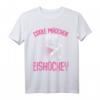 Coole Mädchen spielen Eishockey T-Shirt – Perfektes Geschenk für Hockeyspielerinnen, Torwartinnen & Eishockeyfans zu Weihnachten & Geburtstag