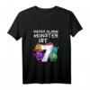 Kinder 7 Jahre Alt Geburtstagkind Kleines Monster T-Shirt – Perfektes Geschenk für den Kindergeburtstag von Monsterliebhabern