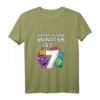 Kinder 7 Jahre Alt Geburtstagkind Kleines Monster T-Shirt – Perfektes Geschenk für den Kindergeburtstag von Monsterliebhabern