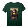 Mona Lisa Kaugummi Street Art T-Shirt - Lustiges Kunstdruck Shirt, Perfektes Geschenk für Frauen, Männer & Kinder zu Geburtstag, Hochzeit & Party