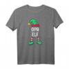 Opa Elf Partnerlook Familien Outfit Männer Weihnachten - Lustiges Weihnachts-T-Shirt für Großvater, Familie & Freunde in festlicher Stimmung