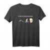 Ich bin ein einfacher Mann T-Shirt Fahrrad Berge Bier – Lustiges MTB Radfahrer Shirt für Geburtstage, Weihnachten & Naturliebhaber