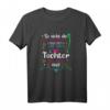 Tochter T-Shirt - Beste Tochter der Welt mit Krone Geschenk zum Geburtstag & Weihnachten, Lustiges und Cooles Design für Kinder und Erwachsene