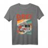 Kinder Feuerwehr T-Shirt für 3 Jahre Jungen - Feuerwehrauto Motiv zum Geburtstag, Retro Design für kleine Feuerwehrfans
